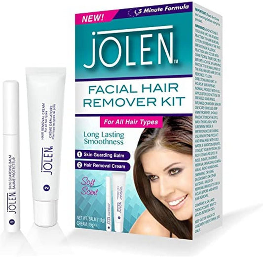 JOLEN Facial Hair Removal Kit Sensitive skin