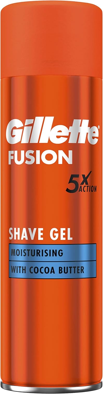 Gillette Fusion5 Ultra Moisturising Shaving Gel For Men 200ml