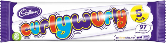 Cadbury Curly Wurly Chocolate Bar 5x21.5g