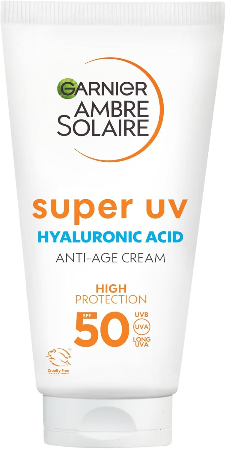 Garnier Ambre Solaire Anti-age, Face Protection Cream SPF50, Super UV, 50ml