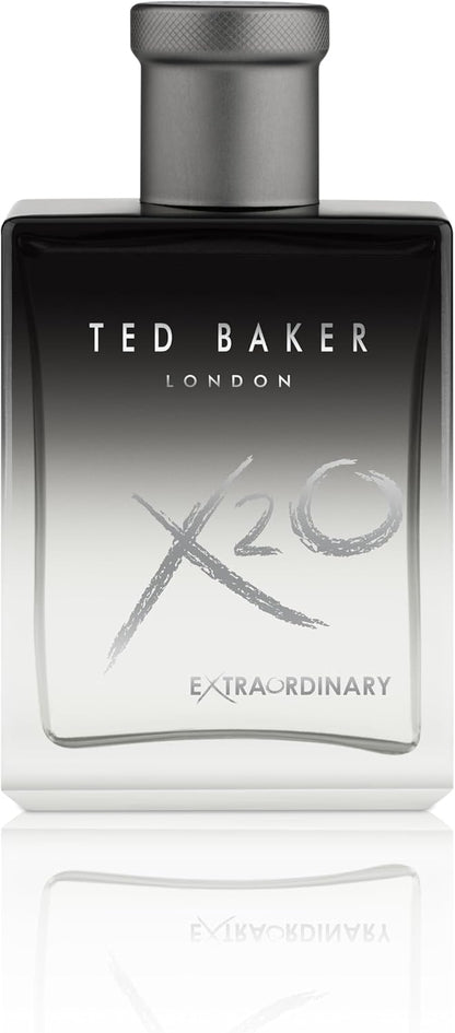 TED BAKER LONDON Baker X2O Extraordinary Eau de Toilette Pour Homme Spray for Him, 100 ml
