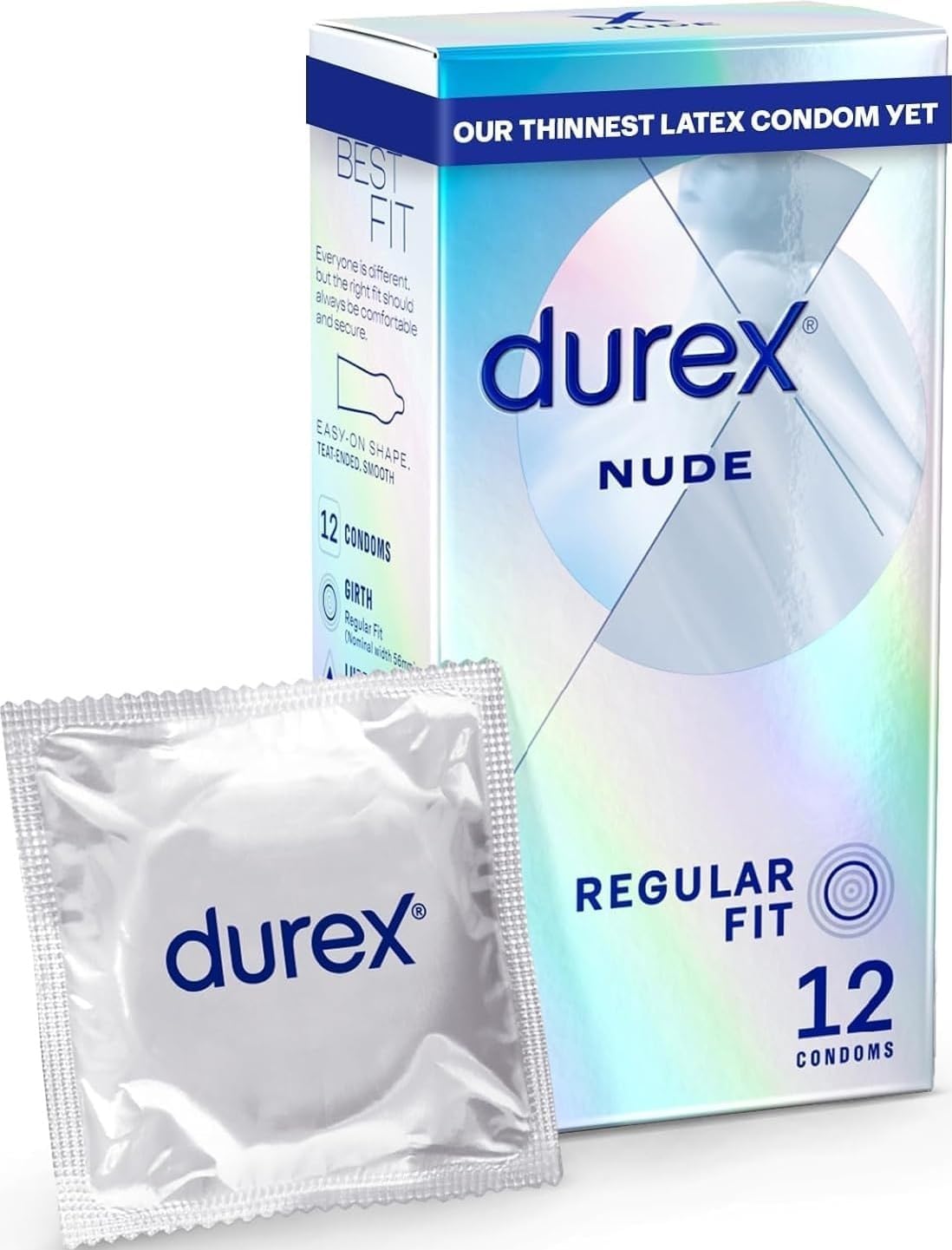 Durex Nude Ultra Thin 12 Condoms