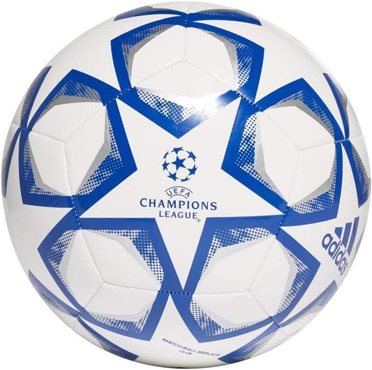 Adidas Youth Size 4 FootBall White/Blue