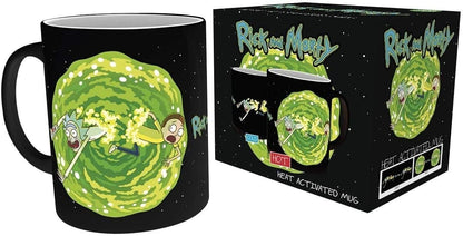 Rick & Morty Portal Heat Change Mug