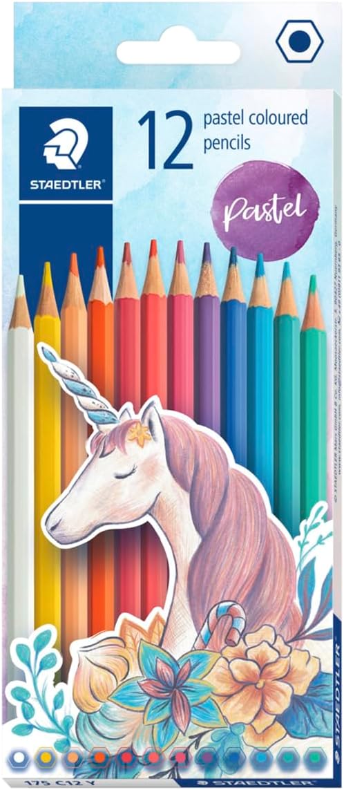 STAEDTLER  Pastel Coloured Pencils - 12 PK