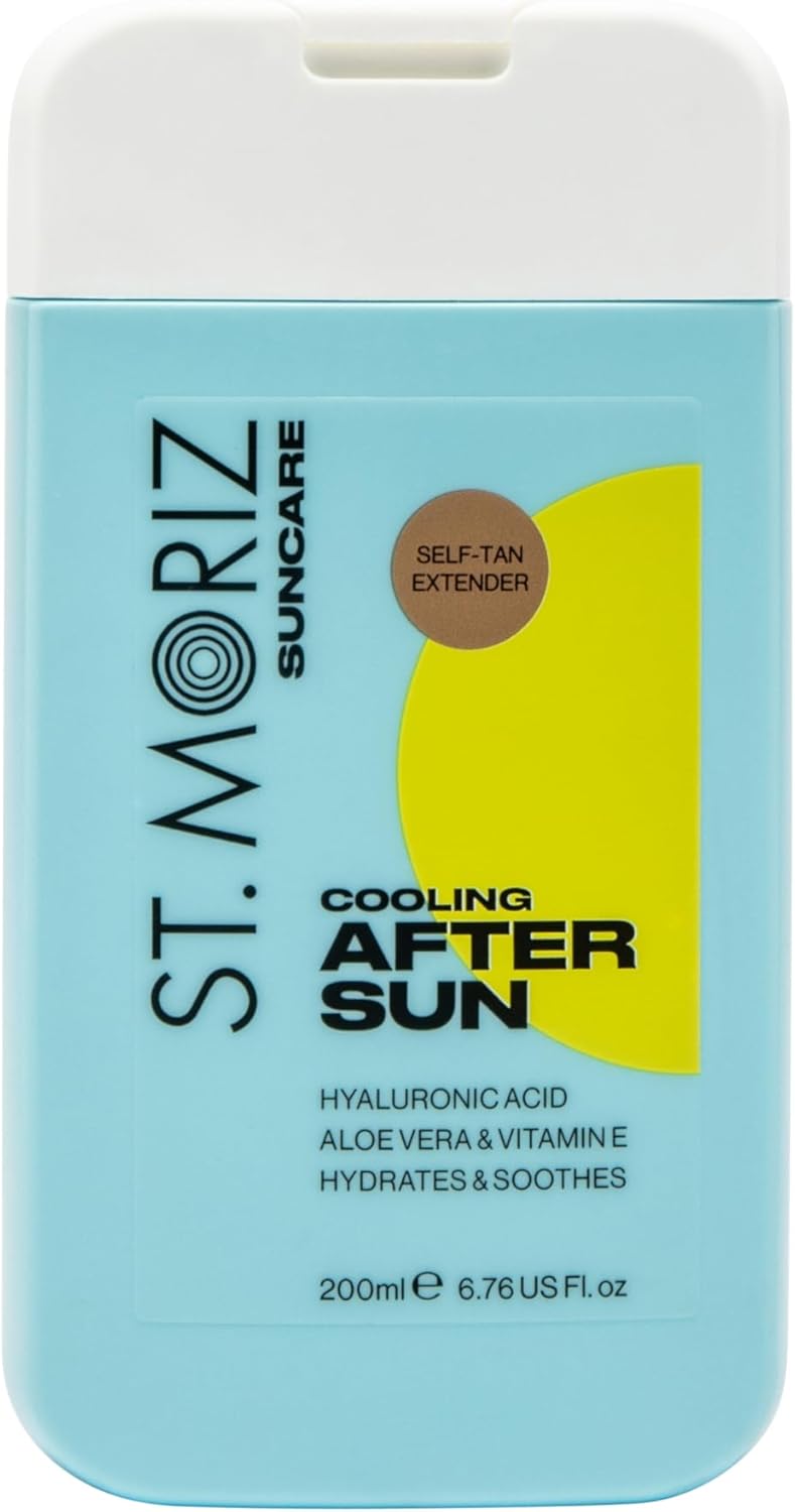 St Moriz Suncare Cooling After Sun Body Lotion with Self Tan Extender 200ML