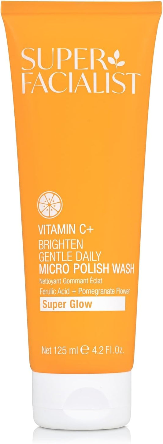 Super Facialist - Vitamin C + Gentle Daily Micro Polish Wash 125ML