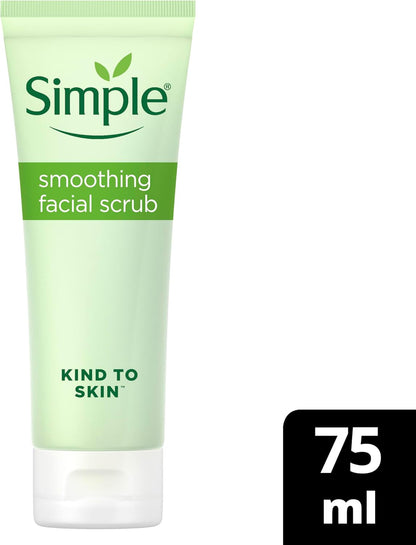 Simple Kind To Skin Smoothing Facial Scrub 75 ml