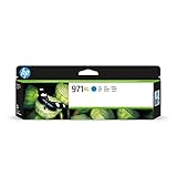 HP CN626AE 971XL High Yield Original Ink Cartridge, Cyan, Single Pack