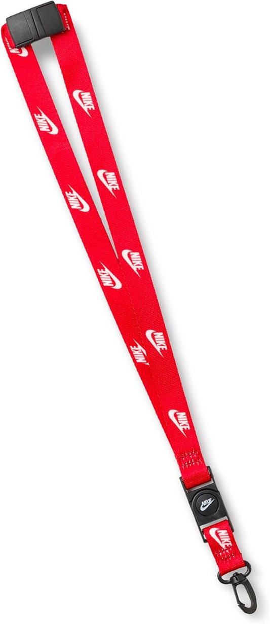 Nike Red/Black/White Standard Lanyard