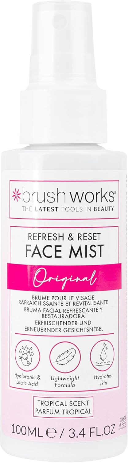 Brushworks Refresh & Reset Face Mist 100ml