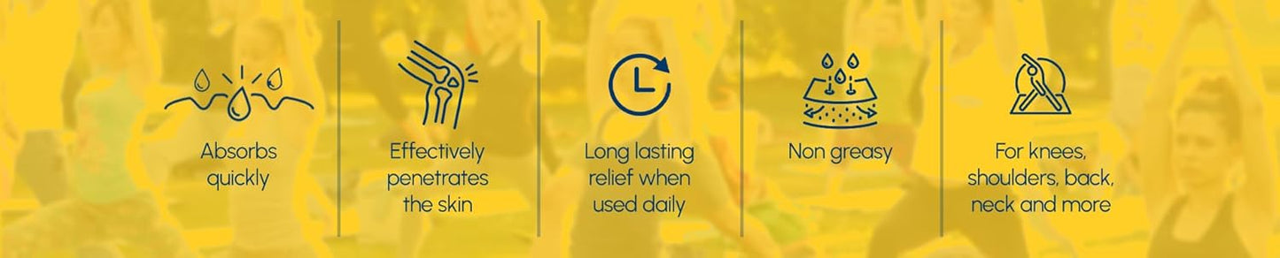 Joint Massage Cream enriched with Turmeric 28g