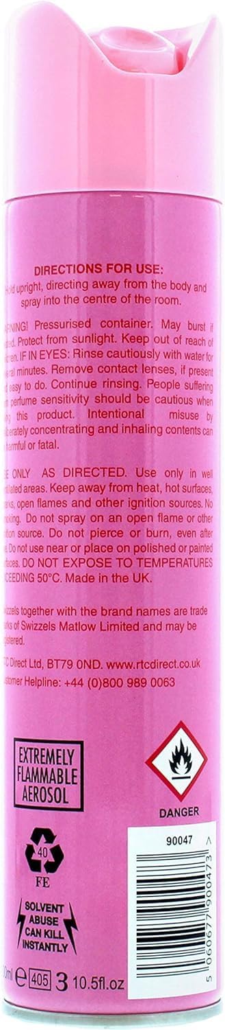 Swizzels Love Hearts Strawberry Fragranced Room Spray 300ML
