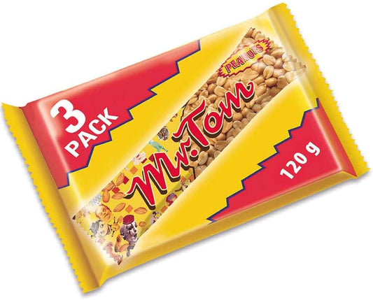 Mr.Tom Peanut Bar 3 Pack 120g Vegan