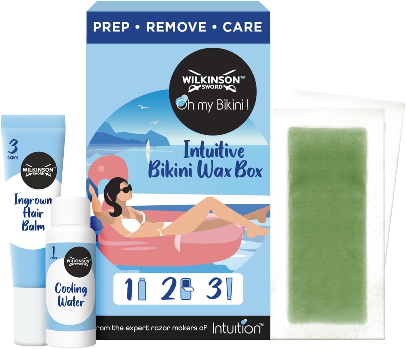 WILKINSON SWORD - Intuition Bikini Wax Kit For Women
