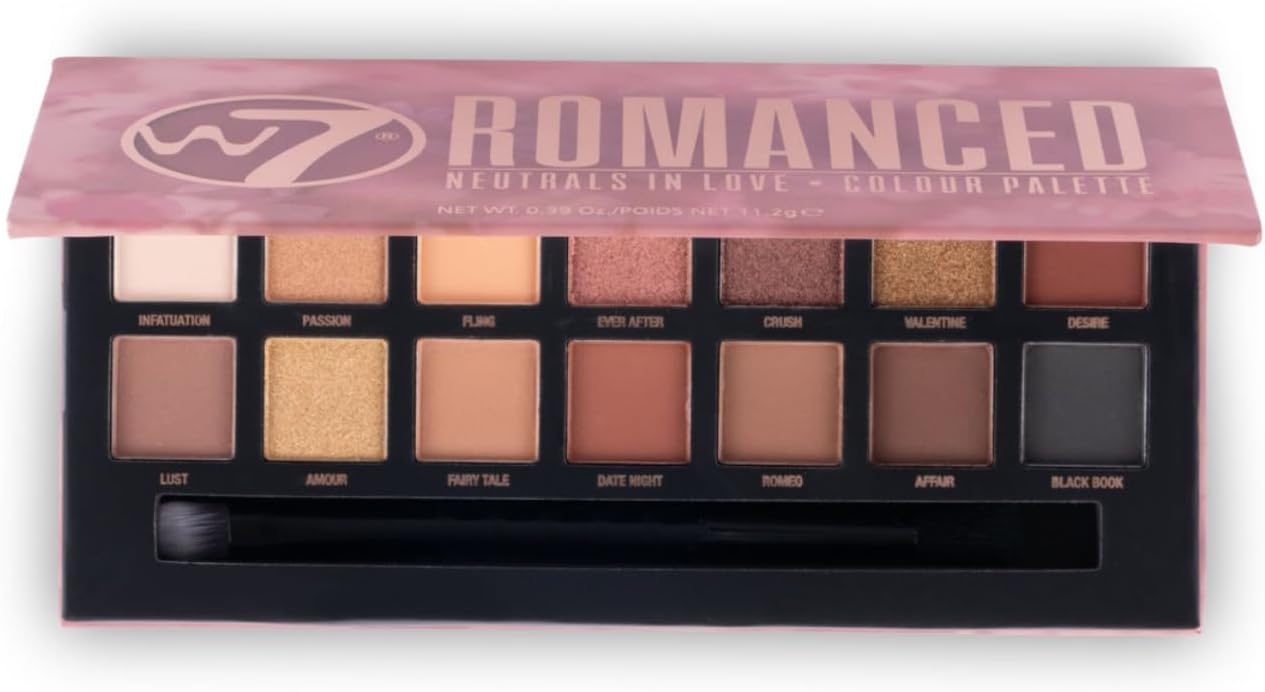 W7 Romanced Eyeshadow Palette