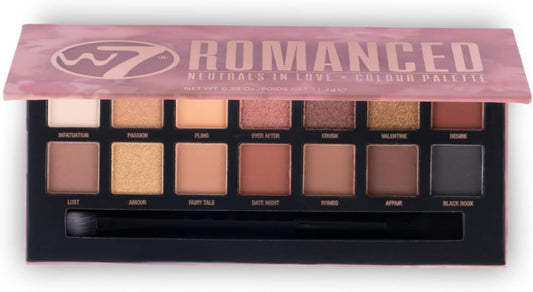 W7 Romanced Eyeshadow Palette
