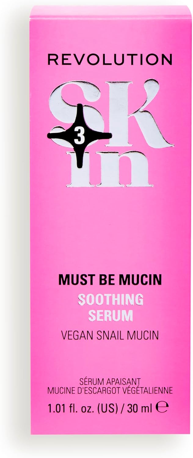 Revolution Skin, Must Be Mucin Vegan Snail Mucin Soothing Serum 30ML