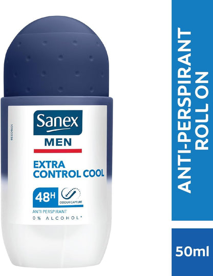 Sanex Men Active Control Antiperspirant Roll On Deodorant 50ml