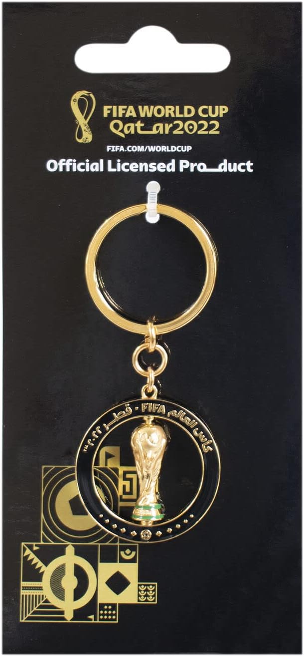 Fifa Qatar 2022 3d Spinner Key Ring