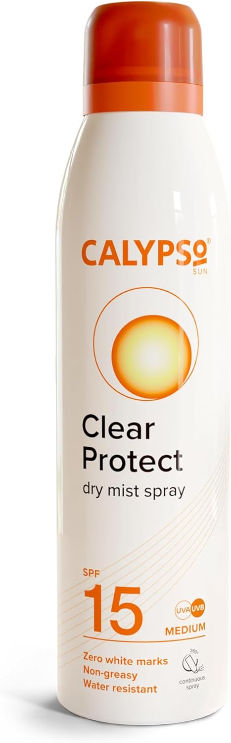 Calypso Clear Protect Dry Mist Spray SPF15 175ml