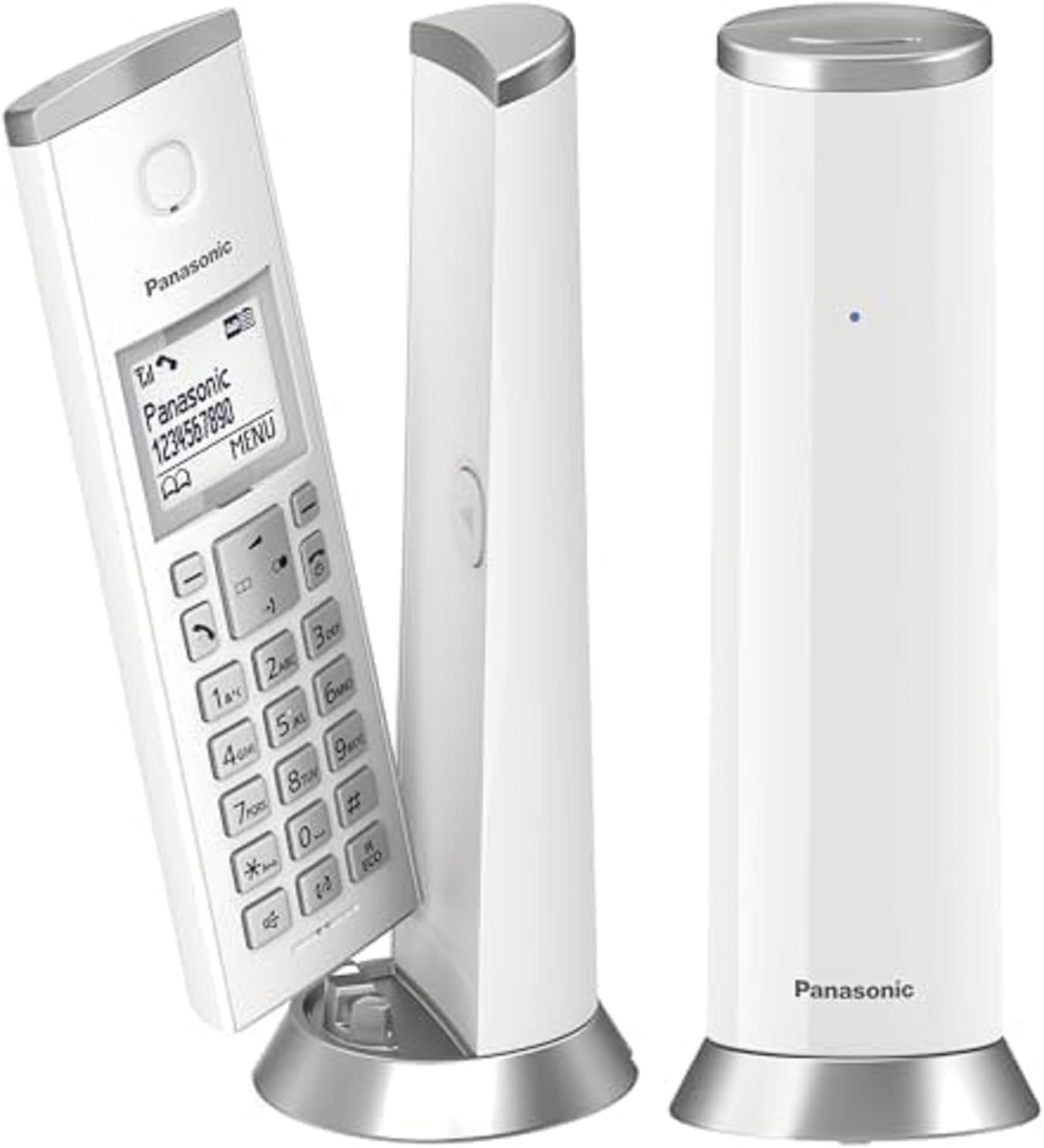 Panasonic KX-TGK222 Designer Cordless Phone - white