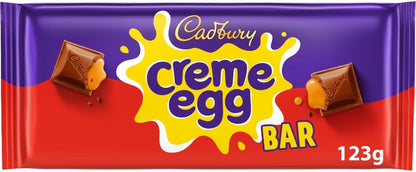 Cadbury Crème Egg Milk Chocolate Bar 123g