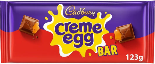 Cadbury Crème Egg Milk Chocolate Bar 123g