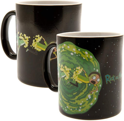 Rick & Morty Portal Heat Change Mug