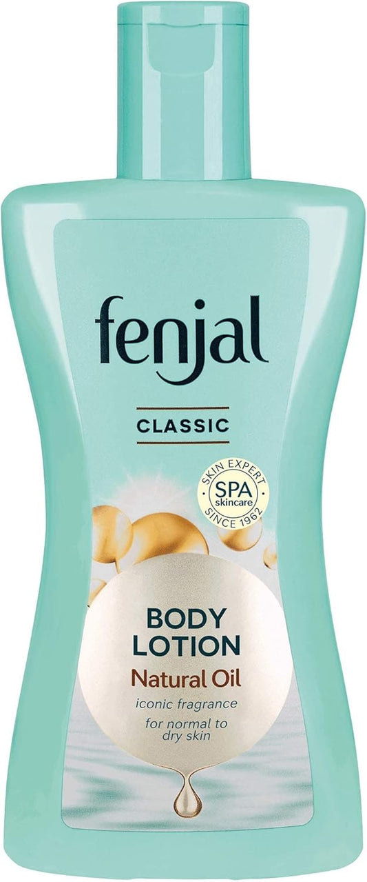 FENJAL Classic Luxury Hydrating Body Lotion - 200ml |Long Lasting Moisturisation and Hydration