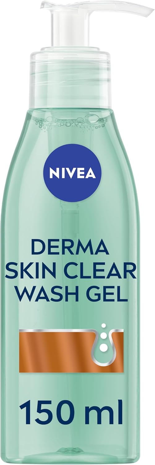 NIVEA Derma Skin Clear Wash Gel (150ml)