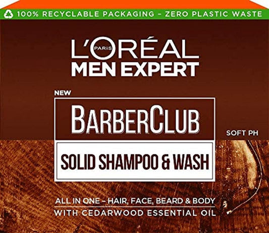 L'Oreal Paris Men Expert Barber Club Shampoo/Wash Bar
