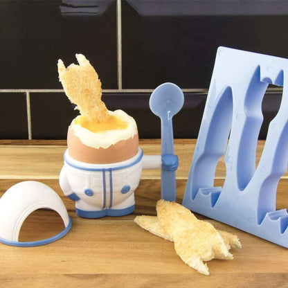 Paladone Eggstronaut Egg Cup and Toast Cutter