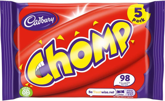 Cadbury Chomp Bar, 21 g (Pack of 5)