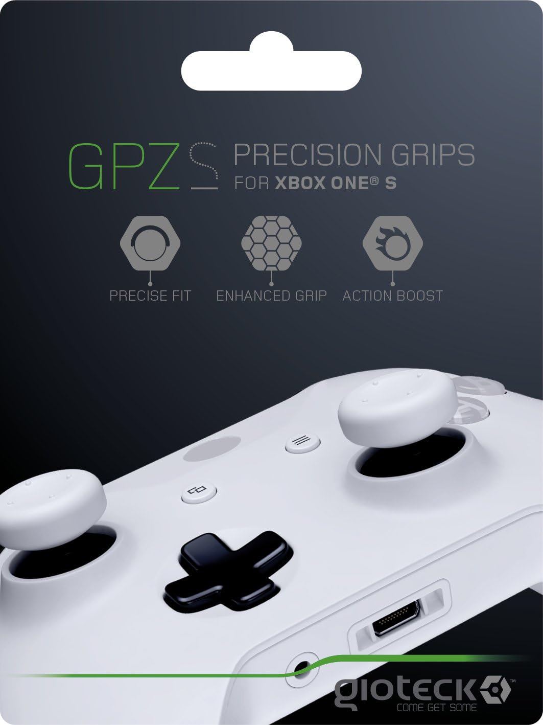Gioteck GPZ White Thumb Grips (Xbox One S)
