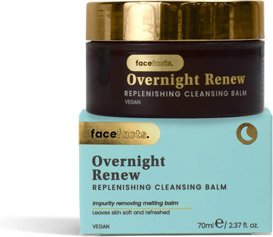 Face Facts Overnight Renew Replenishing Cleansing Balm 70ML