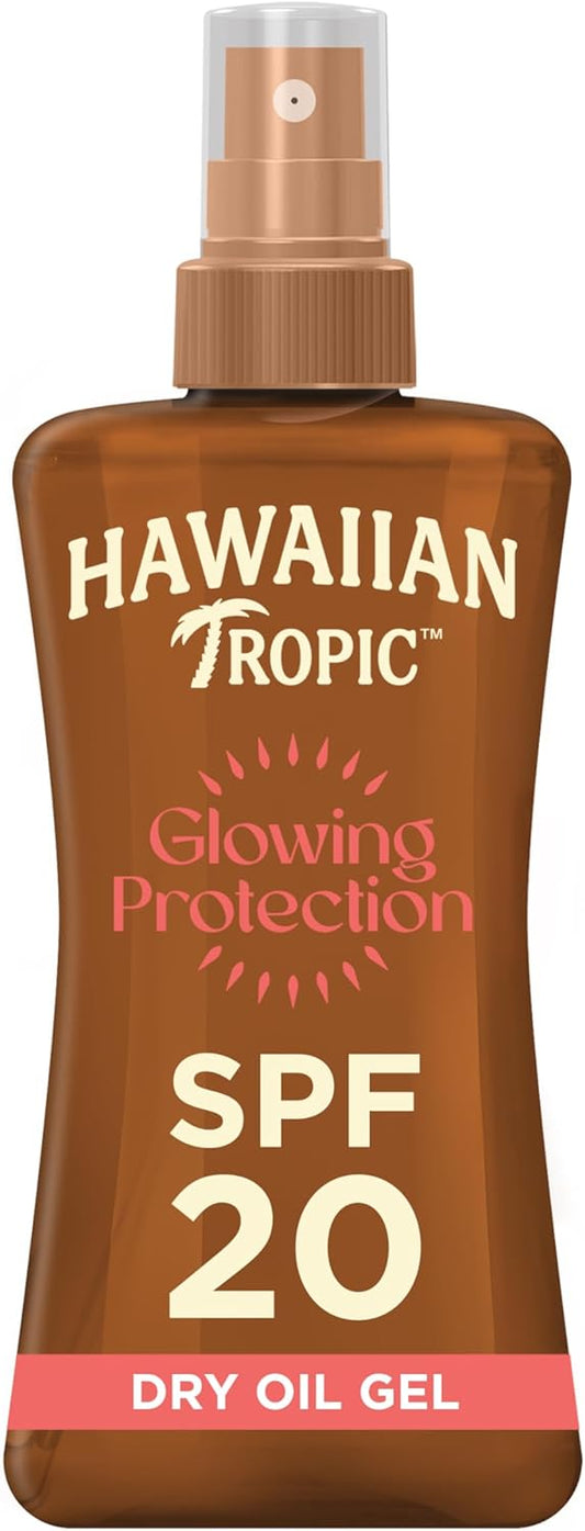 Hawaiian Tropic Glowing Protection Sunscreen Dry Oil Gel 200ML