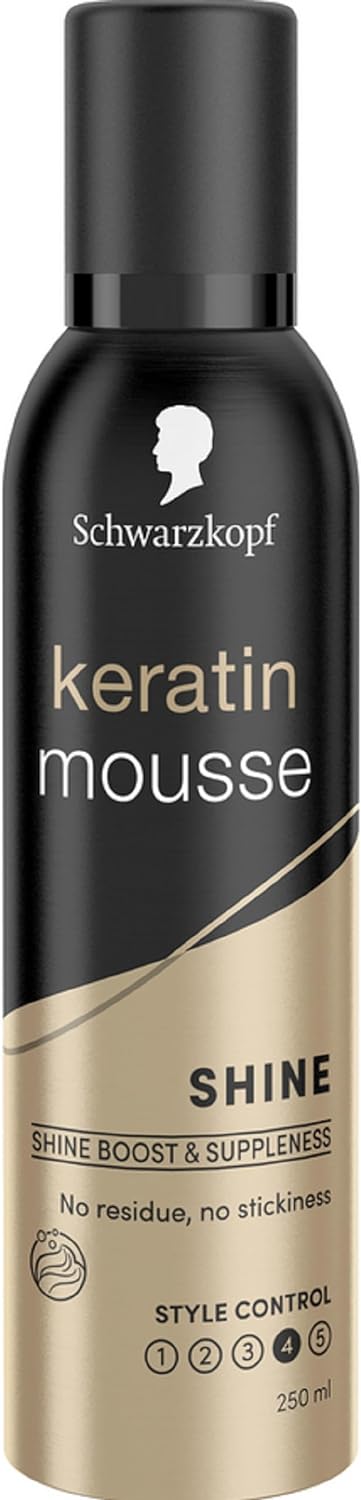 Schwarzkopf Styling Keratin Hair Mousse 250 ml