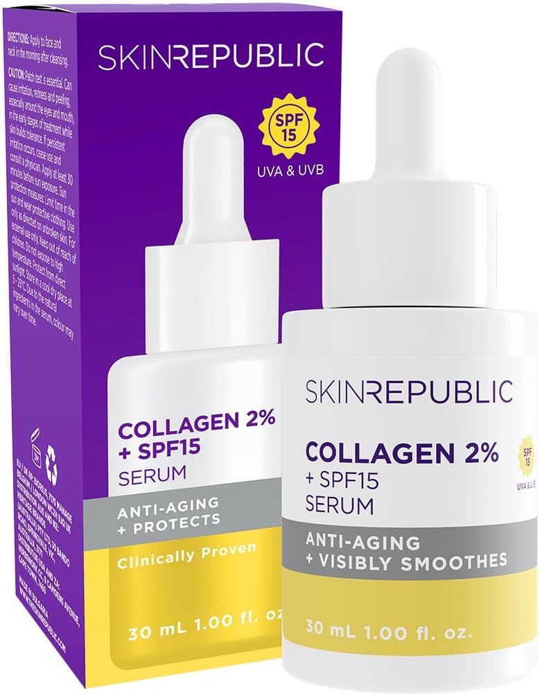 Skin Republic 2% Collagen SPF 15 Anti-Aging Serum 30ML