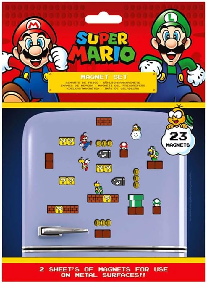 Super Mario Fridge Magnets