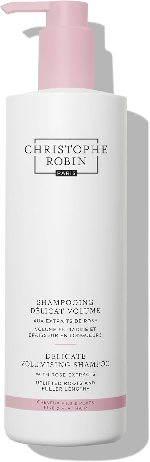 Christophe Robin Delicate Volumising Shampoo with Rose Extracts 500ml