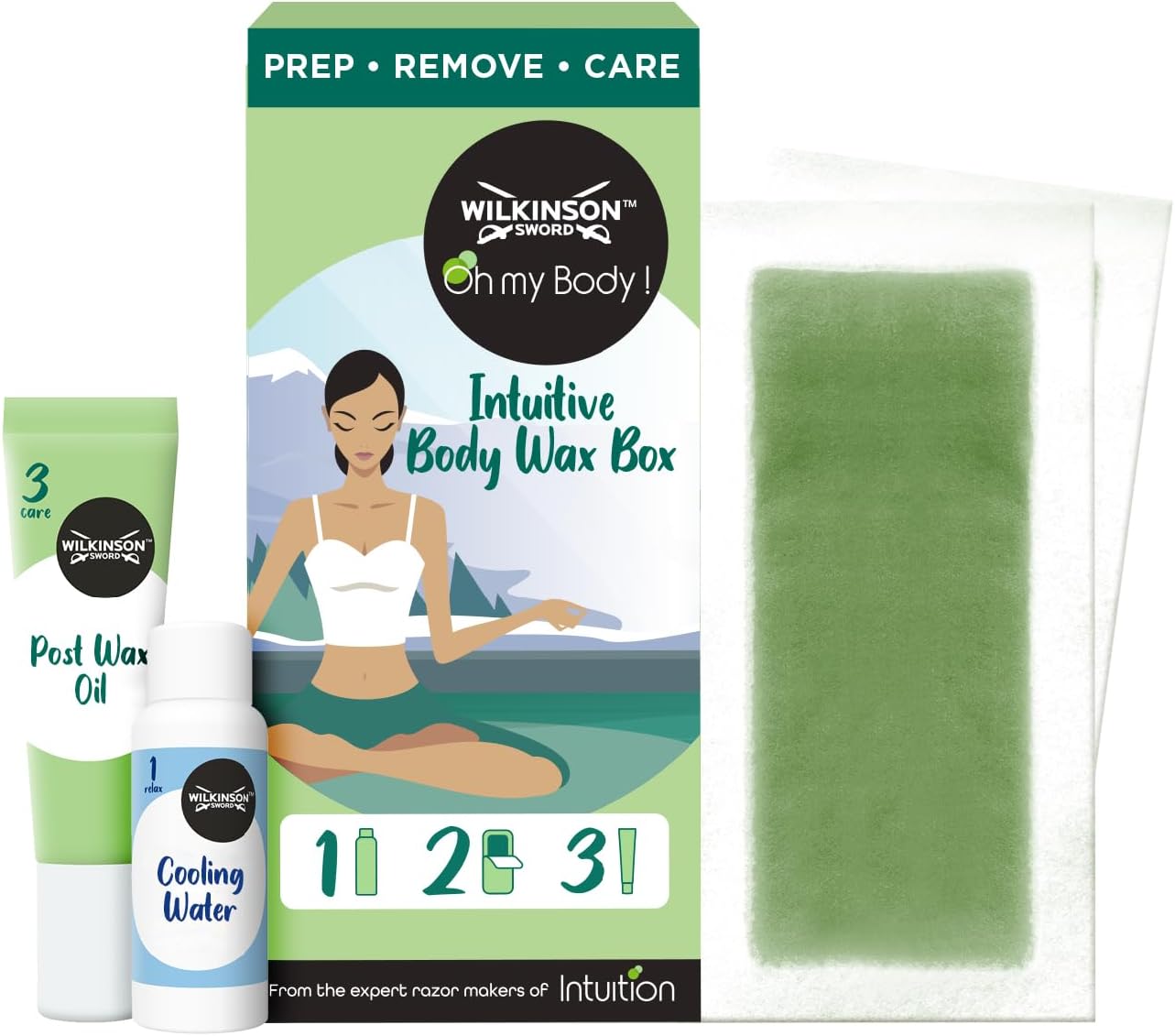 WILKINSON SWORD - Intuition Body Wax Kit