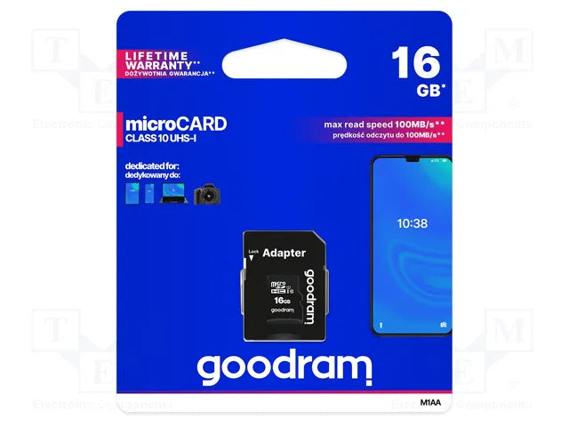 Goodram Memory cardmicroSD 16GB