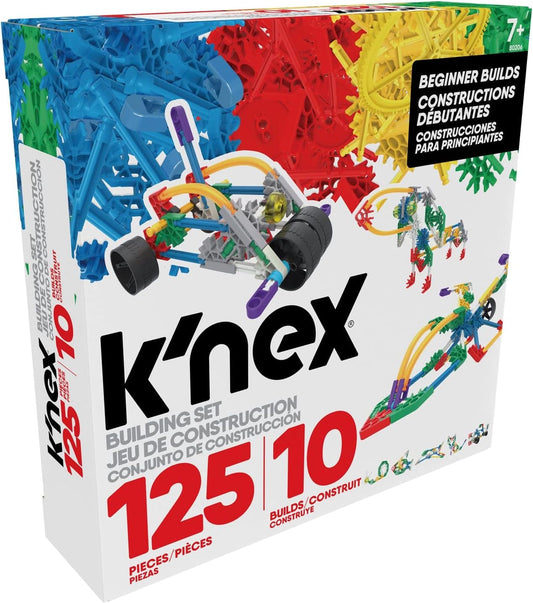 K'NEX Beginner Building Set 10 Models 125 Piece