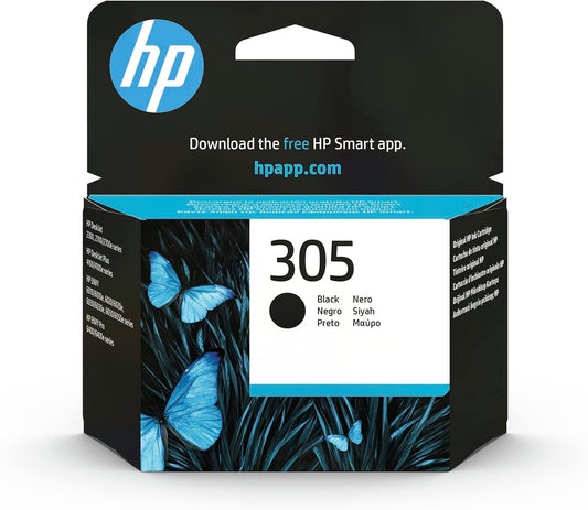 HP 3YM61AE 305 Original Ink Cartridge, Black