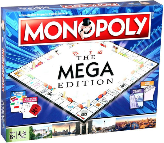 Monopoly Board Game - MEGA - PRE OWNED