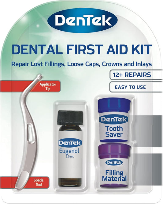 DenTek First Aid Kit Home Temporary Dental Repair Kit