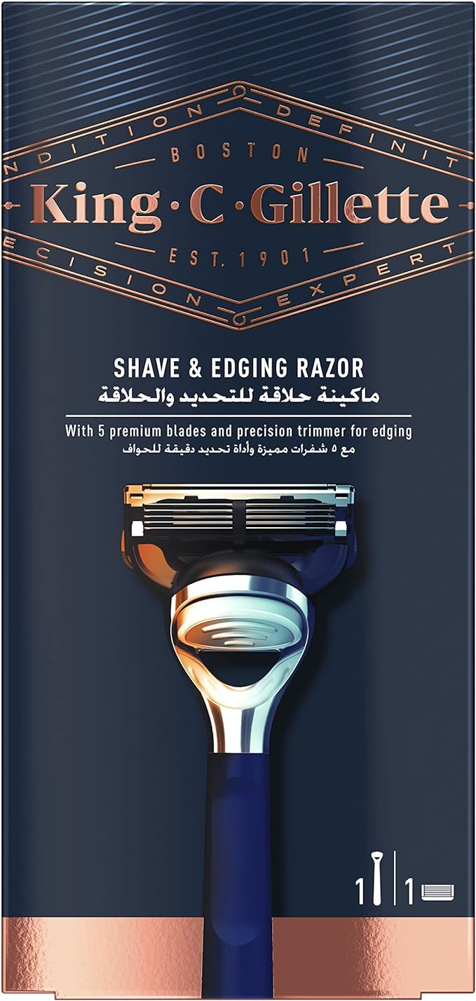 King C. Gillette Shave & Edging Razor Blade