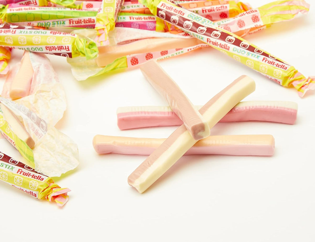 Duo Sweets Fruittella Duo-Stix Chewy Sweets, Fruit Juice, 160g – HannWorld
