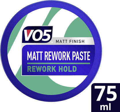VO5 Matt Rework Matt Hair Paste 75 ml